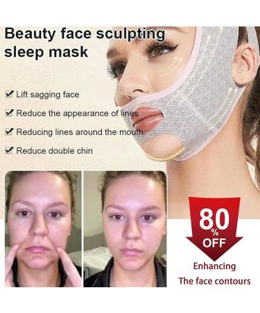 Beauty Face Sculpting Sleep Mask V Line Lifting Mask Double Chin Reducer Face Chin Lift Mask reusable Facial Slimming Strap Face Tightening Chin Mask 2023 New Upgrade Comfortable Breathable Fabric - Buy Online on GoSupps.com