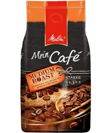  Melitta Melitta Mon Caf Medium Roast Coffee Beans 8 x 1000g (8000g) - Coffee with Lightly Hazelnut Note - Buy Online on GoSupps.com