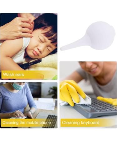 iplusmile 10pcs Ear Cleaning Syringe Set - Soft Hand Squeeze Bulb for Gentle Ear Washing - Buy Online on GoSupps.com