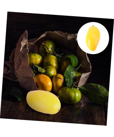 Zerodeko 3pcs Fake Fruit Fruit Model Model Simulated Fruit Creative Playthings Decor for Kitchen Fruit Ornament Fruit Desk Decorations Fruit Toys Creative Toys Mango Ornaments - Buy Online on GoSupps.com