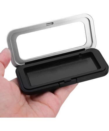 VICASKY Palette de Maquillage Vide Portable M Bo te Fards Paupi res Couvercle Transparent Finition Noire Mate Palette DIY pour Fards Paupi res Blush et Rouge L vres Rangement - Buy Online on GoSupps.com
