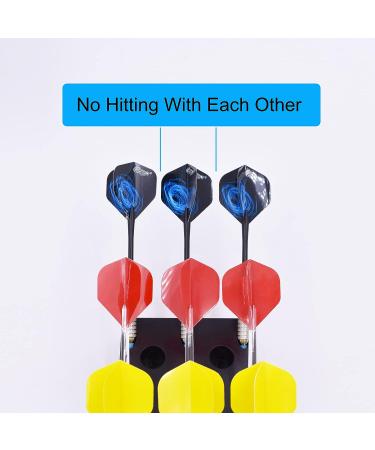 YYST Hand Held Dart Holder/Stand/Caddy - Lightweight Design for 15 Steel or Soft Tip Darts - Buy Online on GoSupps.com