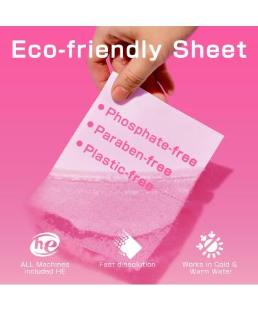 Soulink Magnolia Laundry Detergent Sheets - 240 Loads Eco-Friendly Plant-Based Hypoallergenic No Plastic Jug | 240 Count - Buy Online on GoSupps.com