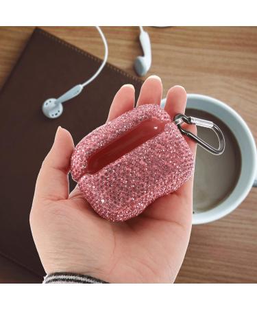 UKcococo Shiny Headphone Shell | Decorative & Reliable Earphone Cover | Pink Strass Protection (6.5x6x2.5cm) - International Shipping Available - Buy Online on GoSupps.com