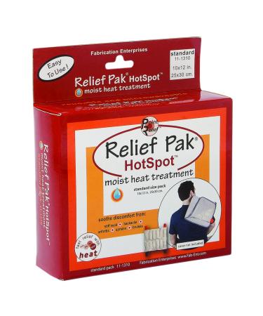 Relief Pak-11-1310 Moist Heat Pack for Arthritis, Back Pain, Muscle Strains | Standard Size 10 x 12 - Buy Online on GoSupps.com