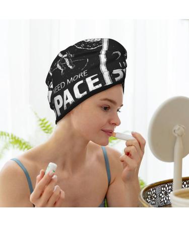 Quick-Dry Hair Towel Wrap with Button | Premium Hair Turban & Head Towel for Fast Drying - Perfect for Home & Travel - Buy Online on GoSupps.com