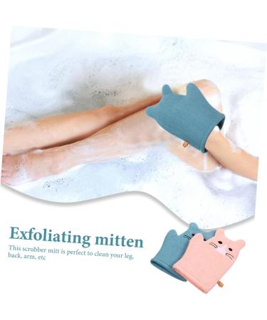 POPETPOP 2 Pairs Children's Bath Gloves Shower Supplies Shower Mittens Exfoliating Mitt Bath Mittens Rough Bath Mitt Bath Foaming Mittens Shower Mitts Shower Gloves Tool Baby Cotton Girl - Buy Online on GoSupps.com