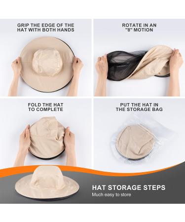 UPF 50+ Sun Protection Mosquito Head Net Hat for Beekeeping & Hiking - Beige 7 1/2 - Buy Online on GoSupps.com