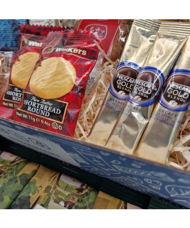 Coffee Gift Set | includes Coffee Bags Monin Gingerbread Syrup Vanilla Syrup Hazelnut Syrup Mokate Cappuccino Biscuits and Shortbread - Buy Online on GoSupps.com