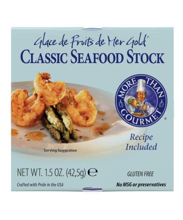 More Than Gourmet Classic Seafood Stock 1.5oz Pack - Premium Flavor Enhancer - Buy Online on GoSupps.com