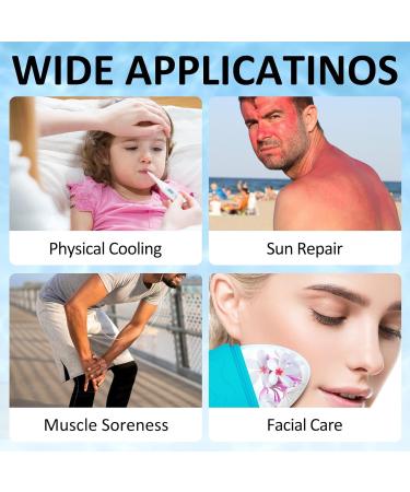 Buy Silicone Egg Shape Ice Roller - Reusable Face Care Massager for Puffy Eyes & Tightening Skin | Soothing Facial Treatment Tool (Blue - Buy Online on GoSupps.com