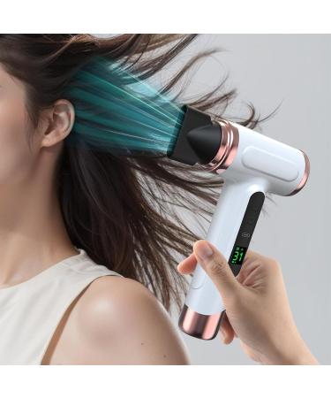 Generic Cordless Electric Blow Dryer Blow Dryer Air Blower Cordless Hair Dryer for Home Use White - Buy Online on GoSupps.com