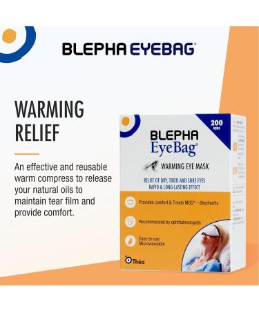 Blepha EyeBag | Warming Eye Mask for Dry, Tired, and Sore Eyes | Clinically Proven Treatment for Eye Conditions | Natural Materials - Buy Online on GoSupps.com