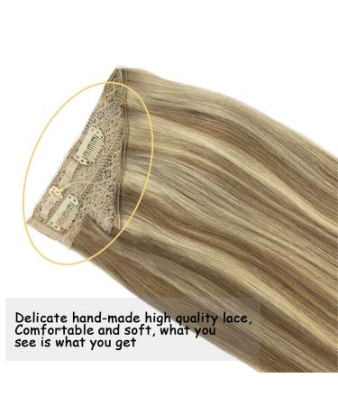 GOO GOO Human Hair Extensions 12 Inch Light Blonde Highlighted Golden P16/22 - Buy Online on GoSupps.com