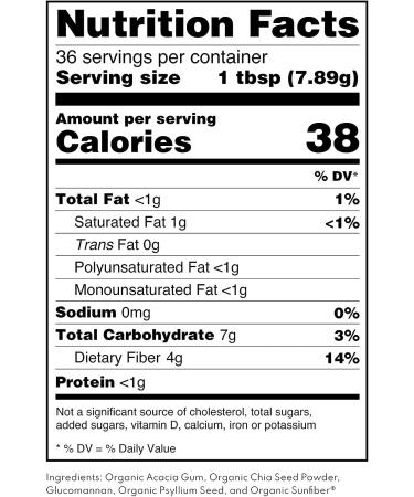 Florasophy Daily Fix: Organic Prebiotic Powder for Digestive Health | 36 Servings | Gluten-Free & Vegan - Buy Online on GoSupps.com