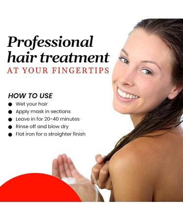 AMOSTIMELINE Hair Botox Deep Conditioner - Moisturizing Hair Mask Treatment for Dry Damaged Hair - 8 fl oz - Buy Online on GoSupps.com