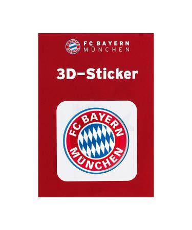 FC Bayern Munich 3D sticker Logo Bunt