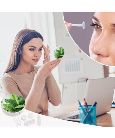 Buy Cute Banana Leaves Contact Lens Case | Portable Travel Storage Box for Contact Lenses - Buy Online on GoSupps.com