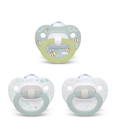 NUK Orthodontic Pacifier Value Pack 0-6 Months 3 Pack