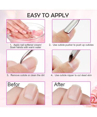 Makartt Cuticle Trimmer and Pusher Set - Professional Stainless Steel Pedicure and Manicure Tools 3pcs - Buy Online on GoSupps.com