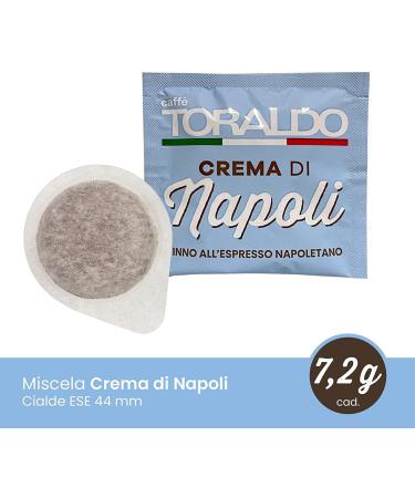Italian Gourmet Caf Toraldo Crema di Napoli 450 Dosettes ESE (3 x 150) Caf Italien Espresso Napolitain Dosettes Papier ESE 44 mm Cr me Dense Go t Intense Caf Expresso + Italian Gourmet Polpa - Buy Online on GoSupps.com