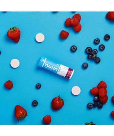 Nuun Bev Tube Tri Berry - Hydration Tablets | Boost Energy & Flavor | Buy Online Worldwide - Buy Online on GoSupps.com