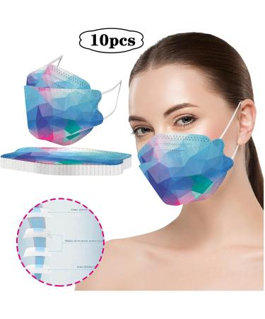WEXCV 10-Piece 3D Design Children s Protection Masks - Fish-Shape Starry Sky Motif Dustproof 4-Layer Safety for Boys & Girls - Buy Online on GoSupps.com