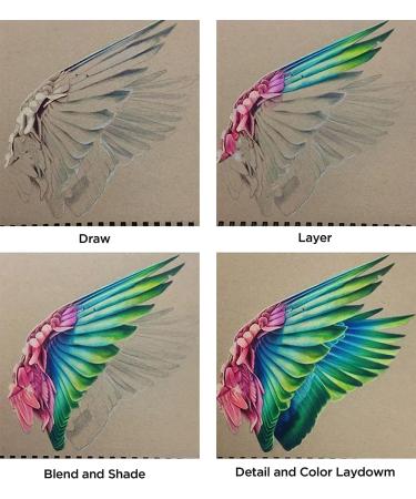 PRINA 120-Color Colored Pencils Set for Adults with Sketchbook - Professional Artists Pencil for Drawing and Coloring - Soft Core Oil Based - Vibrant Shades for Sketching and Shading - Buy Online on GoSupps.com