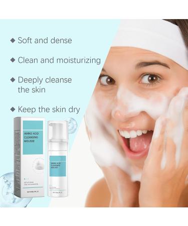 Mousse Nettoyante Douce - Nettoyage En Profondeur Des Pores Hydratant R parateur De La Peau Mousse Nuageuse Nettoyant Visage Non Raffermissant(1PCS) 1 g (Lot de 1) - Buy Online on GoSupps.com