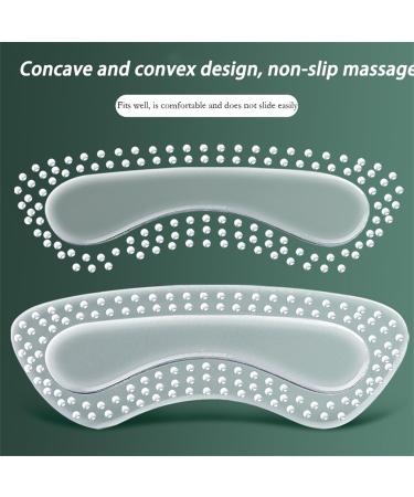 5 Pairs Invisible Heel Pads for Big Shoes - Anti-Slip Cushions & Blister Protection for Women - Buy Online on GoSupps.com