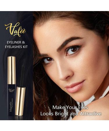 Magnetic Eyelashes Kit with Eyeliner & Tweezers - Easy, No Glue Needed! - Buy Online on GoSupps.com