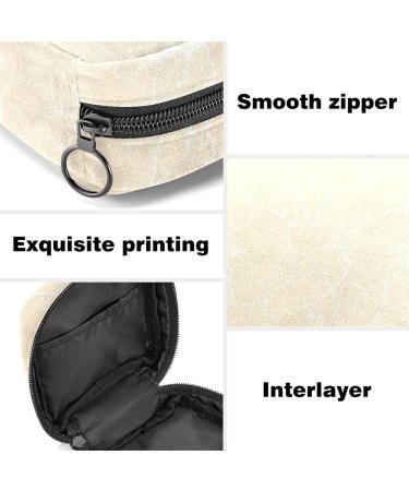Marble Sanitary Napkin Storage Bag | Portable First Period Pads Holder | Girls Travel Makeup Bag | Multicoloured - 19 - Buy Online on GoSupps.com