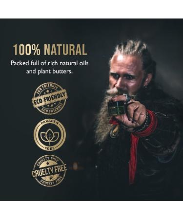 Buy Warrior's Beard Butter - Viking Storm | Handcrafted Non-Greasy Cologne-Grade Fragrance - 50g | Silver Collection - International Shipping - Buy Online on GoSupps.com