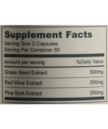 All Nature Super OPC Plus (Grape Seed Red Wine and Pine Bark Extract) - Buy Online on GoSupps.com