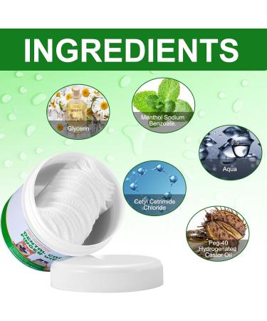 Dental Care Finger Wipes Pack of 50 | Quick & Easy Finger Wipes for Dogs(Cats) Teeth | Dog Toothbrush | Cat Toothbrush | Massages Gums & Freshens Breath - Buy Online on GoSupps.com