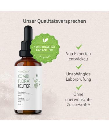 Effective Nature Combi Flora Reuteri 50 ml - High-Dosage Lactobacillus Reuteri with Easy Pipette for Optimal Gut Health - Buy Online on GoSupps.com