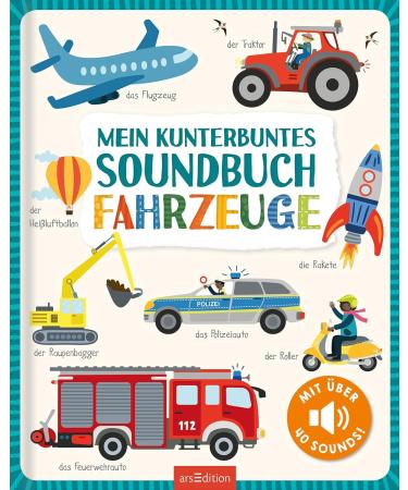 My Colorful Sound Book - Vehicles | 40+ Realistic Sounds | High-Quality Sounds for Kids 2+ - Buy Online on GoSupps.com