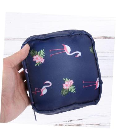 Healvian Small Stand Makeup Bag Organizer- Portable Sanitary Napkin Storage Pouch - Buy Online on GoSupps.com