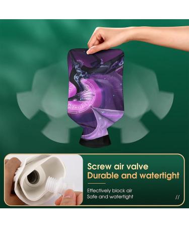 Purple Dragon Hot Water Bottle with Plush Cover | Hand Warmer for Adults & Kids | 26.5x15.3cm - International Shipping Available - Buy Online on GoSupps.com