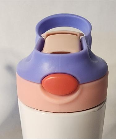 2 Pack 12oz Sublimation Toddler Tumblers with Pink/Green and Pink/Purple Lids - Buy Online on GoSupps.com