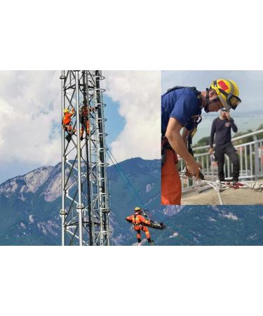 NorthPada High Strength Polyester Rock Climbing Rope - 32 FT Orange Static Line for Arborist, Boat Anchor, and Tree Cutting/Climbing - Buy Online on GoSupps.com