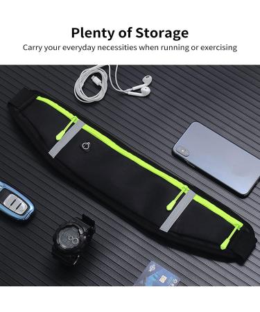 Waterproof Adjustable Running Bag | Passelts Cell Phone Hip Pocket for Jogging Fitness Cycling & Travel - Black - Buy Online on GoSupps.com