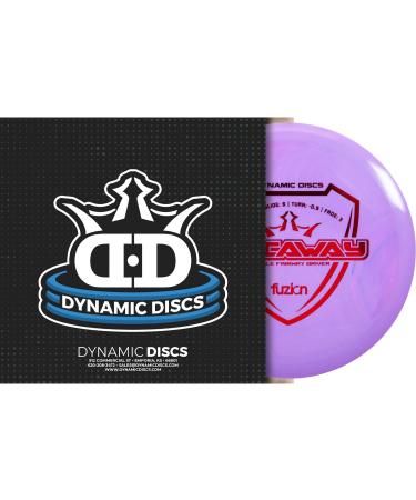 Dynamic Discs Fuzion Getaway - Stable Disc Golf Fairway Driver for Control | Durable Frisbee Golf Disc (Purple) - Buy Online on GoSupps.com