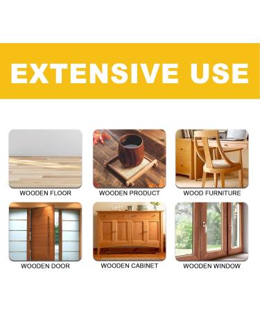 Wood Polish Beeswax - 80g Natural Seasoning Beeswax Wood Polish & Conditioner | Wood Scratch Repair Wax Beeswax Furniture Polish Restorer for Furniture to Beautify & Protect Tosier - Buy Online on GoSupps.com