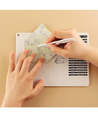 Mini 6.4x8.5 Multi-Purpose Scoring Board & Envelope Maker Set for Card Making and Crafts Projects - Buy Online on GoSupps.com