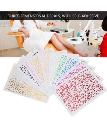 Easy To Use Nail Decoration Sticker Nail Art Sticker Real Pattern Salon Shop for Home - Buy Online on GoSupps.com