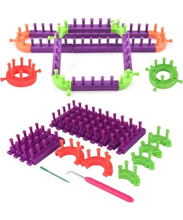 Katech Adjustable Knitting Looms Kit | DIY Yarn Tool for Scarfs, Shawls & Leg Warmers - Buy Online on GoSupps.com