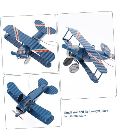 HAKIDZEL Cake Decoration Retro Airplane Figurine Micro Toys Desktop Toys Mini Airplane Toy for Kids Cake Topper Decor Airplane Cupcake Toppers Mini Toy Wrought Iron Model Airplane Car Model - Buy Online on GoSupps.com