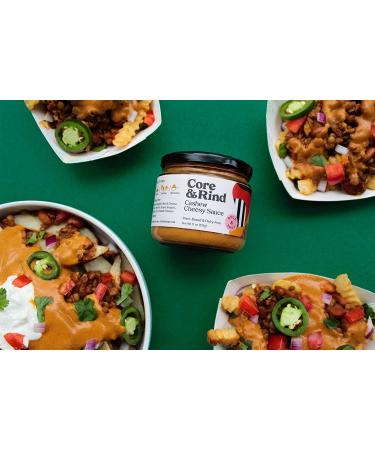 Core and Rind Cashew Cheesy Sauce 3 Flavor Pack - Plant-Based & Dairy Free - Buy Online on GoSupps.com