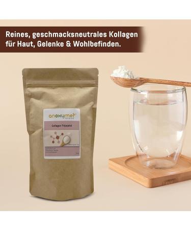 AcanChia Collagen hydrolyzate tripeptide 300 g good solubility tasteless without additives from beef high bioavailability only 25 g per day - Buy Online on GoSupps.com